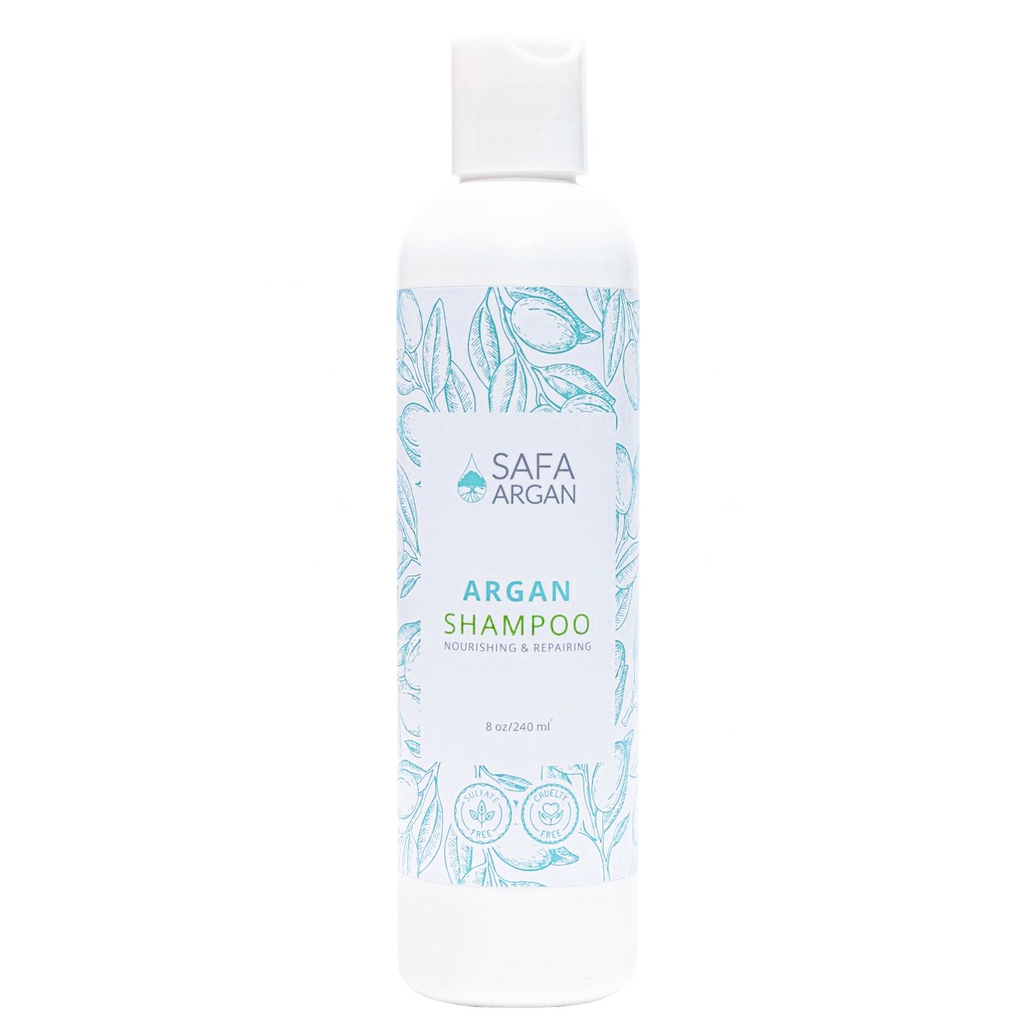 Safa Argan Sulfate-Free Shampoo 8oz